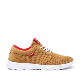 Tenis Bajos Supra HAMMER RUN Hombre Rojas/Blancas (MX-75003)